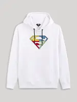 Biela pánska mikina s potlačou Celio Lvemansw