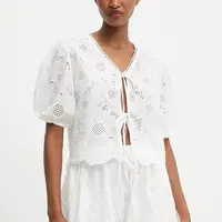 Bavlnená súprava Answear.LAB biela farba