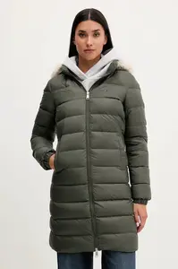 Péřová bunda Tommy Jeans