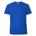 Blue Men's T-shirt Iconic 195 Ringspun Premium Fruit of the Loom