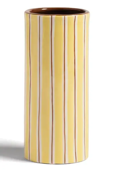 Dekoratívna váza &k amsterdam ray yellow 18 cm