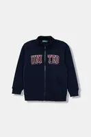 Detská bavlnená mikina United Colors of Benetton