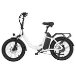 DYU C9 Folding Electric Bike 250W 48V 15.6Ah White