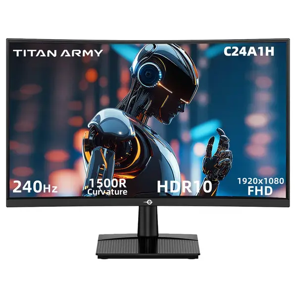 TITAN ARMY C24A1H 23.6 inch Curved Gaming Monitor