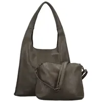 Dámský set kabelek tmavě šedý - Firenze Anima