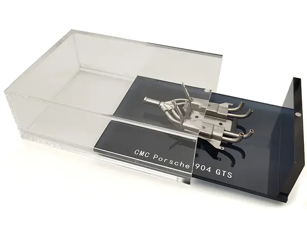 Sebring Exhaust for Porsche 904 Carrera GTS with Display Case 1/18 Diecast Model by CMC