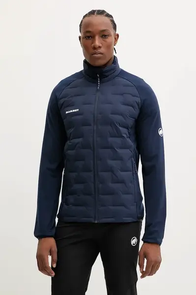 Sportovní bunda Mammut Sender IN tmavomodrá barva, 1013.03850