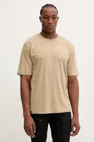 Sportovní tričko Salewa Eagle Glacier Loose pánské, béžová barva, s potiskem, 00.0000029200