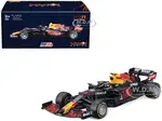 Honda Red Bull Racing RB16B 11 Sergio Perez Formula One F1 (2021) with Display Case 1/43 Diecast Model Car by Bburago