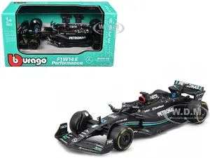 Mercedes-AMG F1 W14 E Performance 63 George Russell "Petronas" "Formula One F1 World Championship" (2023) 1/43 Diecast Model Car by Bburago
