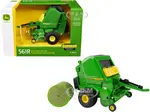 John Deere 561R Round Baler Green with Bale "Replica Play" Series 1/32 Diecast Model by ERTL TOMY