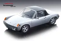 1974 Porsche 914/6 Silver Limited Edition to 60 pieces Worldwide 1/18 Model Car by Tecnomodel
