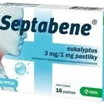 SEPTABENE® Pastilky Eukalyptus 3mg/1mg 16 ks