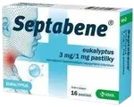 SEPTABENE® Pastilky Eukalyptus 3mg/1mg 16 ks
