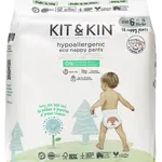 KIT & KIN Eko plenkové kalhotky, velikost 6, 18 ks