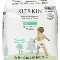KIT & KIN Eko plenkové kalhotky, velikost 6, 18 ks