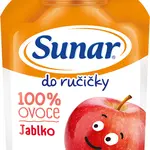 SUNAR Do ručičky ovocná kapsička jablko 4m+ 100 g