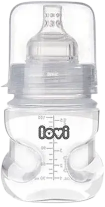 LOVI Samosterilizující láhev Super vent, bez BPA 150 ml