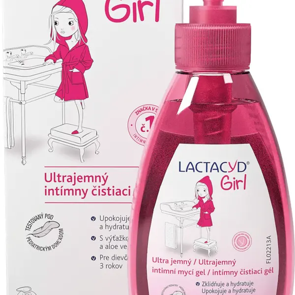 LACTACYD Girl ultra jemný intimní mycí gel 200 ml