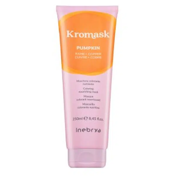 Inebrya Kromask Coloring Nourishing Mask vyživující maska s barevnými pigmenty pro oživení barvy Pumpkin 250 ml