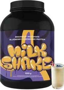 BRAINMAX Milkshake Protein Borůvkový cheesecake 1000 g