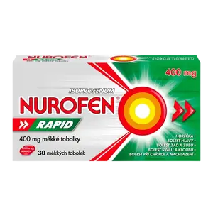 NUROFEN Rapid 400 mg 30 měkkých tobolek