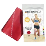 THERABAND Posilovací guma červená středně silná 2 m