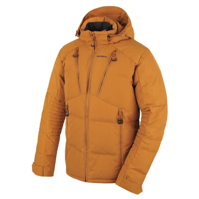 Husky Norel M S, mustard Pánská plněná zimní bunda