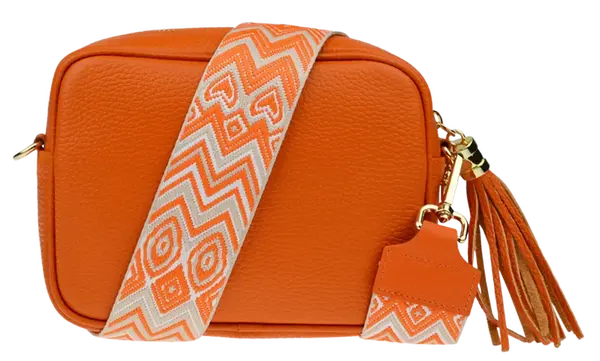 NovaKabelka.cz Bala Arancione s přídavným popruhem III