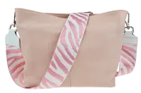 NovaKabelka.cz Batilda Rosa s přídavným popruhem