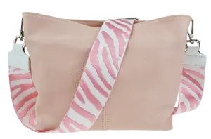 NovaKabelka.cz Batilda Rosa s přídavným popruhem