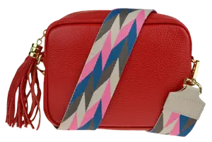 NovaKabelka.cz Bala Rossa Corallo s přídavným popruhem IV