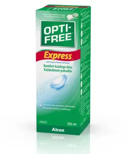 Opti free Express víceúčelový dezinfekční roztok na kontaktní čočky 355 ml