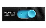 ADATA Flash Disk 32GB USB 2.0 Dash Drive UV220, Black/Blue