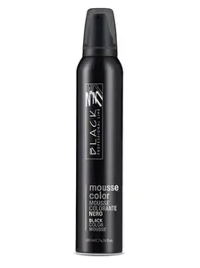 Barevné pěnové tužidlo Black Mousse Color - 200 ml, černá (03200) + dárek zdarma