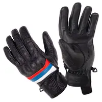 Letní kožené moto rukavice W-TEC Laudero černá XXL