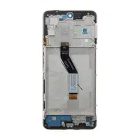 LCD + dotyk + přední kryt pro Xiaomi Redmi Note 11S 5G, Poco M4 Pro 5G, black
