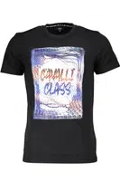 CAVALLI CLASS SHORT SLEEVE T-SHIRT MEN BLACK