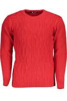 US GRAND POLO MEN'S RED SWEATER