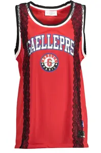 Červený top GAELLE PARIS