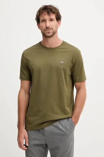 Bavlněné tričko Gant