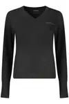 GUESS JEANS WOMEN'S BLACK SWEATER