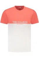 TRUSSARDI MEN'S SHORT SLEEVE T-SHIRT PINK