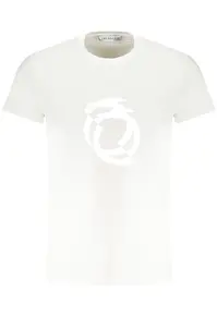 Bílé pánské triko Trussardi s krátkým rukávem