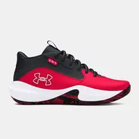 Under Armour Dětské boty UA GS Lockdown 7-RED - unisex