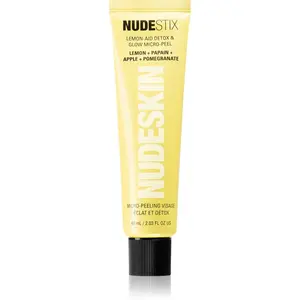 Nudestix Nudeskin Lemon-Aid Detox & Glow Micro-Peel rozjasňující peeling na obličej 60 ml