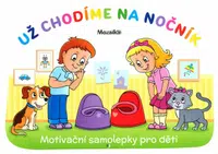 Mozaika-Motivační samolepky pro děti - Už chodíme na nočník