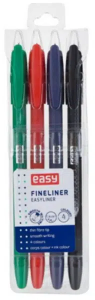 EASYEASYLINER Sada barevných linerů, 0,4 mm, 4 barvy