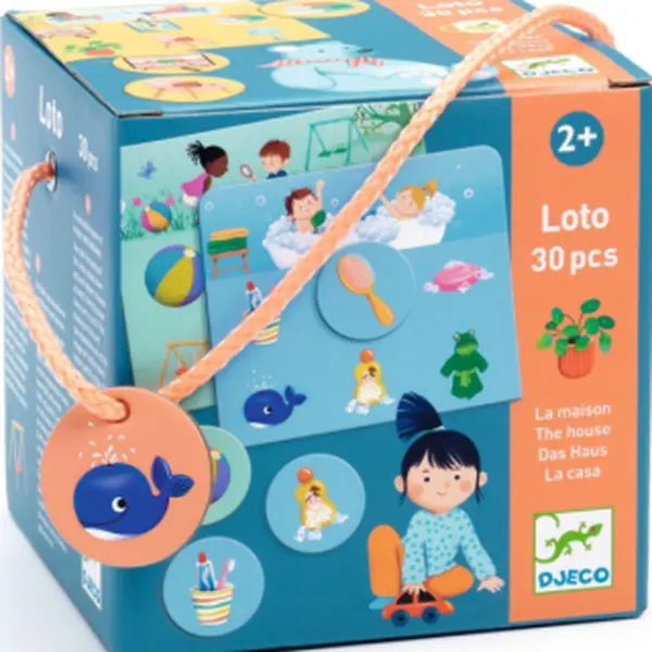 Loto Dům a zahrada – paměťová hra pro nejmenší
