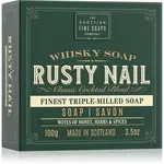 Scottish Fine Soaps Whisky Soap Rusty Nail čisticí tuhé mýdlo na tělo a obličej 100 g